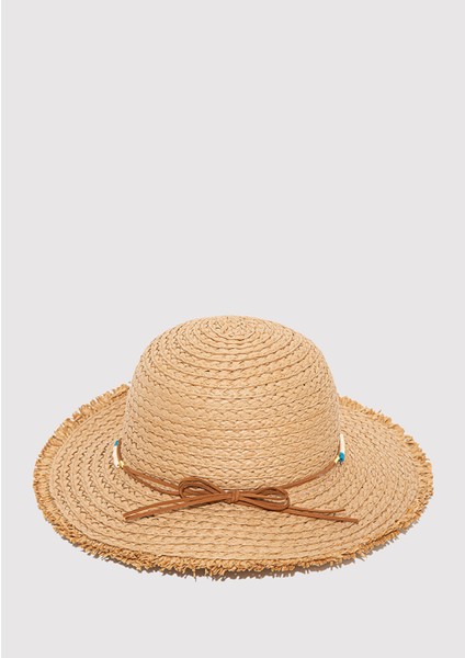 Kahverengi Hasır Şapka 1912320-70185