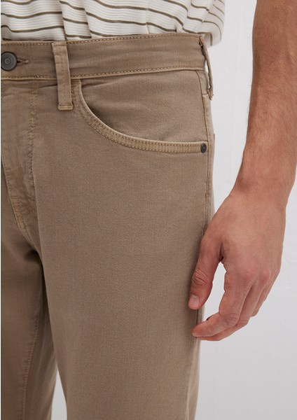 Jake Koyu Açık Kahverengi Comfort Gabardin Pantolon 0042286571