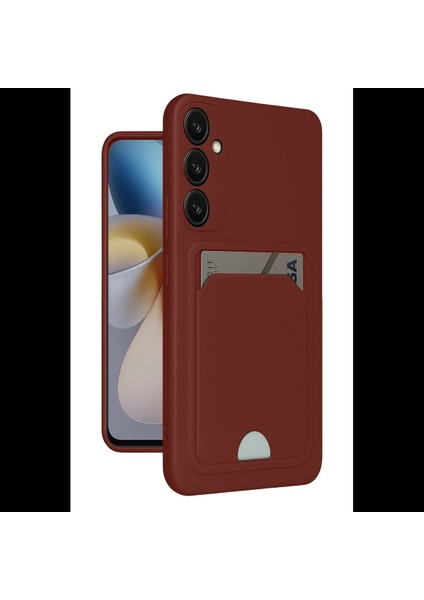 Samsung Galaxy A55 5g Kılıf Kelvin Kartvizitli Silikon