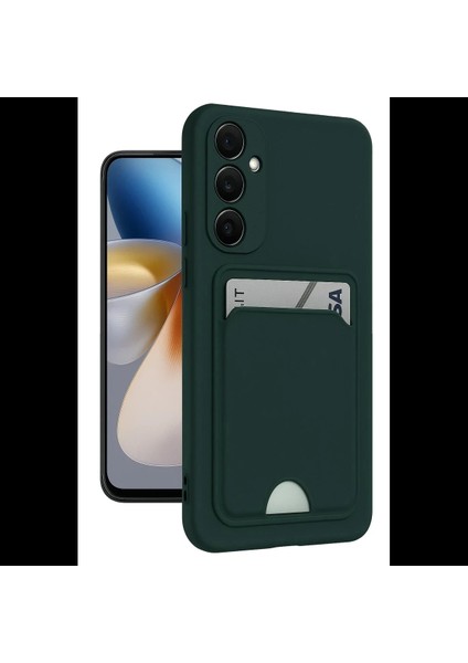 Samsung Galaxy A55 5g Kılıf Kelvin Kartvizitli Silikon