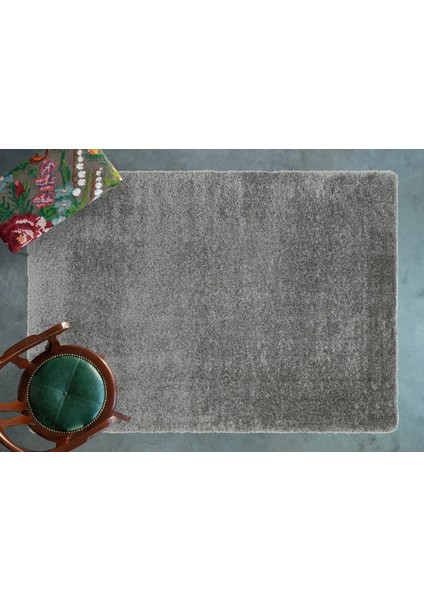 Antrasit Düz Modern Etnik Desenli Halı | Makinada Yıkanabilir | Hav Toz Vermez | Leke Tutmayaz | Kaymaz Taban | Dijital Makine Baskı | Salon Yolluk Mutfak Halısı modelleri