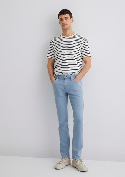 Jake Nehir Mavisi Comfort Gabardin Pantolon 0042286570