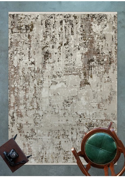 Bej Soyut Modern Etnik Desenli Halı | Makinada Yıkanabilir | Hav Toz Vermez | Leke Tutmayaz | Kaymaz Taban | Dijital Makine Baskı | Salon Yolluk Mutfak Halısı modelleri