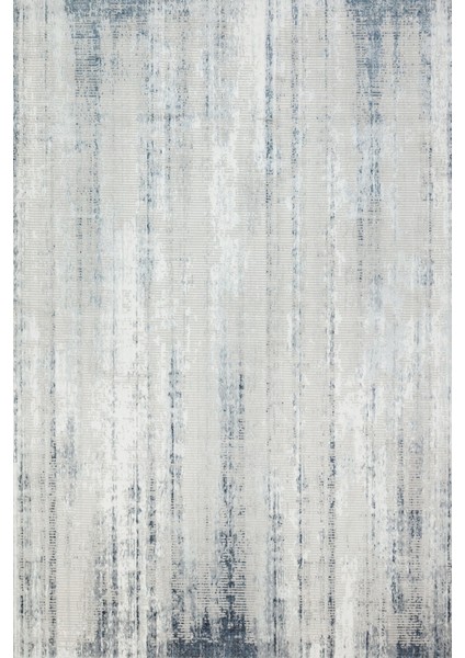 Mavi Soyut Modern Etnik Desenli Halı | Makinada Yıkanabilir | Hav Toz Vermez | Leke Tutmayaz | Kaymaz Taban | Dijital Makine Baskı | Salon Yolluk Mutfak Halısı