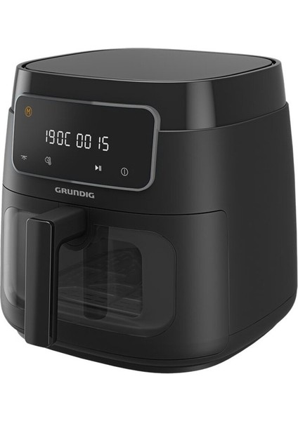 Hızlı ve Pratik 7,6 Litre Camlı Airfryer, 1900W, Siyah Renkli modelleri
