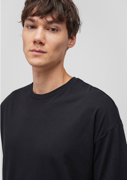 2li Oversize Siyah Basic Tişört 0612162-900