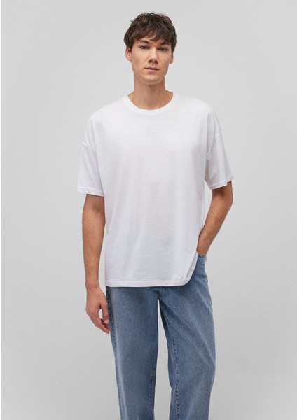 2li Oversize Basic Tişört 0612162-620