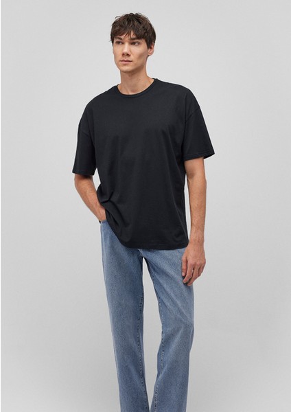2li Oversize Basic Tişört 0612162-620