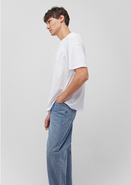 2li Oversize Basic Tişört 0612162-620