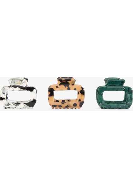 Renkli Georgia 3'lü Toka Seti