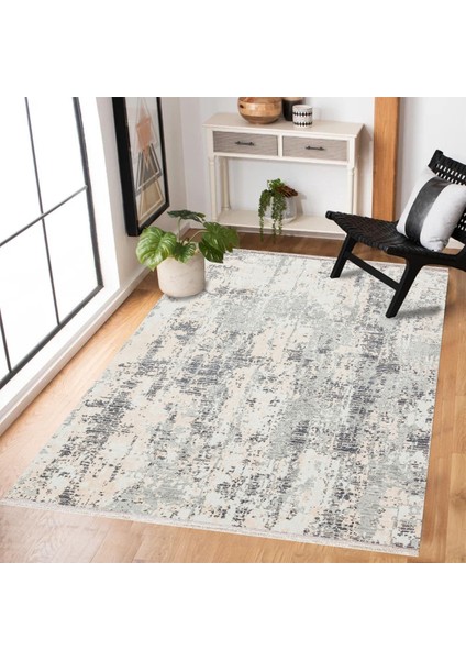 Gri Modern Modern Etnik Desenli Halı | Makinada Yıkanabilir | Hav Toz Vermez | Leke Tutmayaz | Kaymaz Taban | Dijital Makine Baskı | Salon Yolluk Mutfak Halısı fiyatları