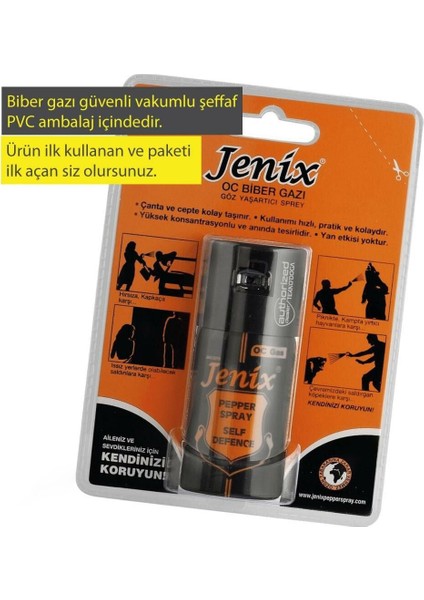 Jenix Biber Gazı 40ML Oc Göz Yaşartıcı Sprey (5224) fiyatları