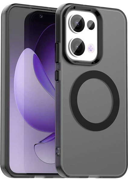 Oppo RENO13,IÇIN Eabhulie Kılıf, Manyetik Yarı Saydam Mat Arka Kapak, Darbeye Dayanıklı Kılıf (Yurt Dışından)