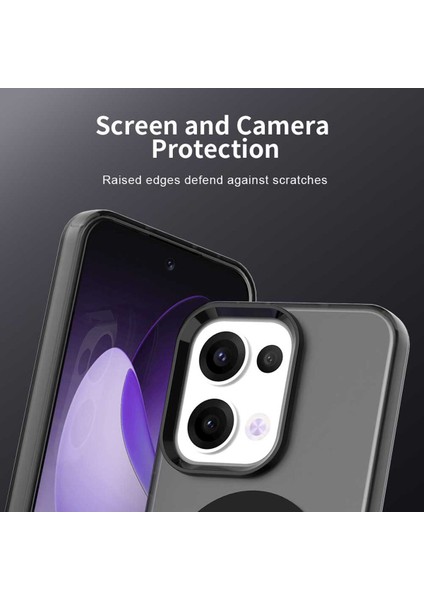 Oppo RENO13,IÇIN Eabhulie Kılıf, Manyetik Yarı Saydam Mat Arka Kapak, Darbeye Dayanıklı Kılıf (Yurt Dışından) fiyatları