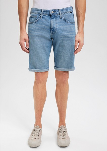 Tim Street Açık Mavi Jean Şort 0428487142