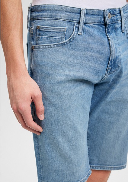 Tim Street Açık Mavi Jean Şort 0428487142
