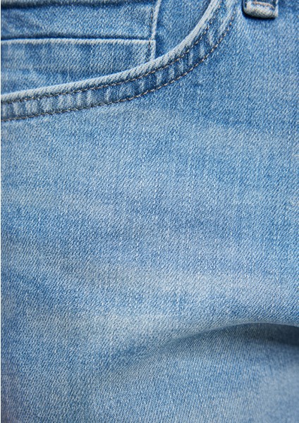 Tim Street Açık Mavi Jean Şort 0428487142