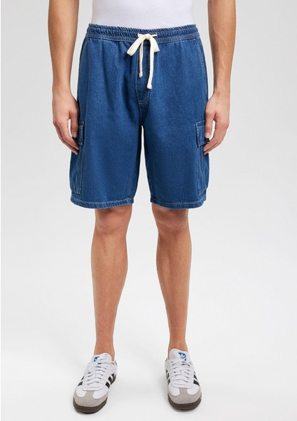Bremen MV91 Street Koyu İndigo Jean Şort 0410680-87149