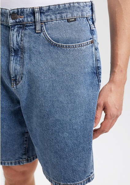 Houston Street Koyu Indigo Jean Şort 0410672-87660