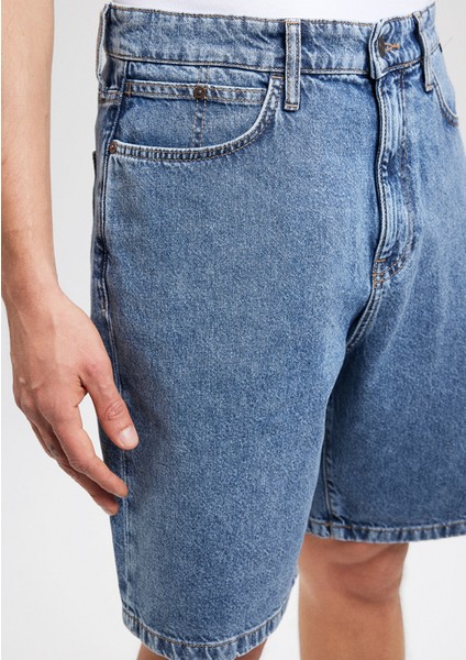 Houston Street Koyu Indigo Jean Şort 0410672-87660