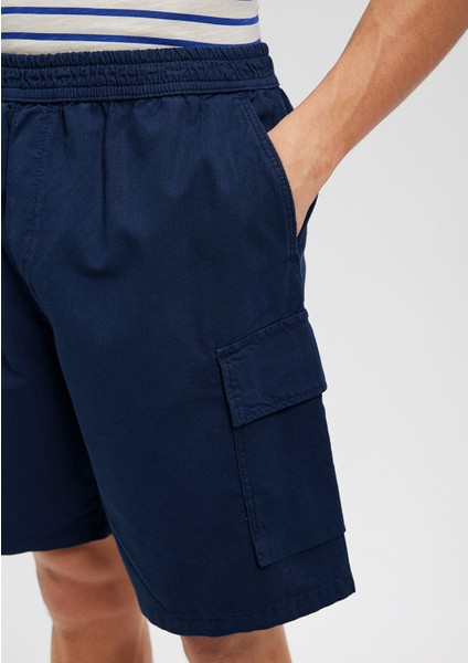 Lacivert Kargo Şort 0410196-70497