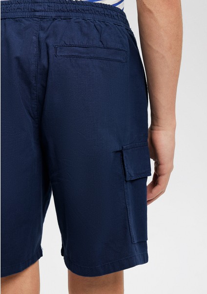 Lacivert Kargo Şort 0410196-70497