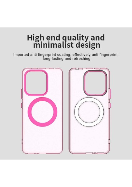 Xiaomi Redmi Note 13 4g,için Eabhulie Kılıf, Manyetik Yarı Saydam Mat Arka Kapak, Darbeye Dayanıklı Kılıf (Yurt Dışından) indirimleri