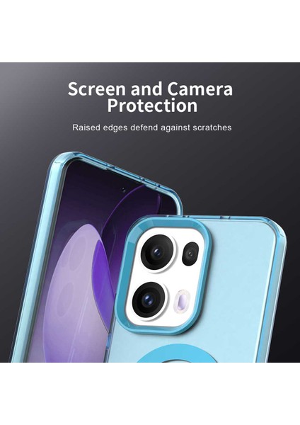 Oppo RENO13 Pro,için Eabhulie Kılıf, Manyetik Yarı Saydam Mat Arka Kapak, Darbeye Dayanıklı Kılıf (Yurt Dışından) fiyatları