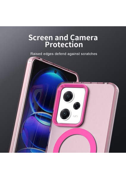 Xiaomi Redmi Note 12 5g,için Eabhulie Kılıf, Manyetik Yarı Saydam Mat Arka Kapak, Darbeye Dayanıklı Kılıf (Yurt Dışından) fiyatları