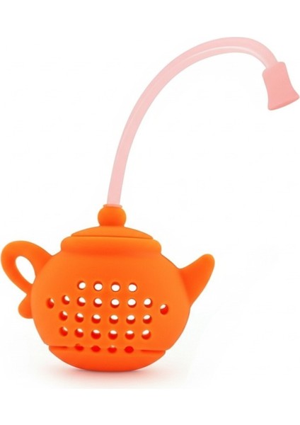 Çaydanlık Tasarımlı Çay Demleme Süzgeci 220°C Dayanıklı