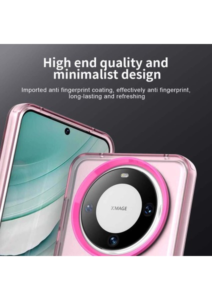 Huawei Mate 60,için Eabhulie Kılıf, Manyetik Yarı Saydam Mat Arka Kapak, Darbeye Dayanıklı Kılıf (Yurt Dışından) fiyatları