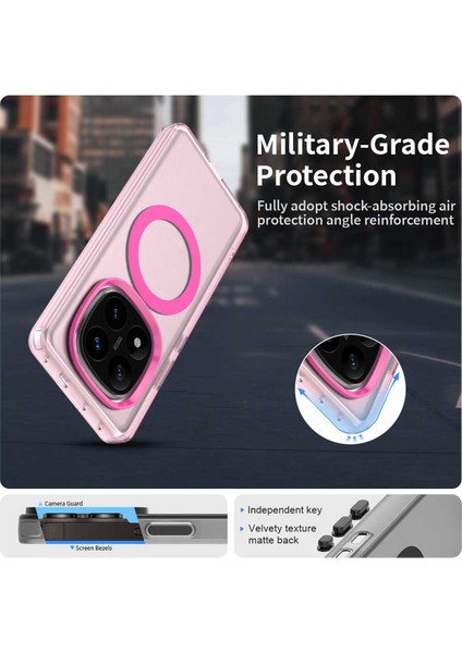 Xiaomi Redmi Note 14 Pro 4g,için Eabhulie Kılıf, Manyetik Yarı Saydam Mat Arka Kapak, Darbeye Dayanıklı Kılıf (Yurt Dışından) fırsatları