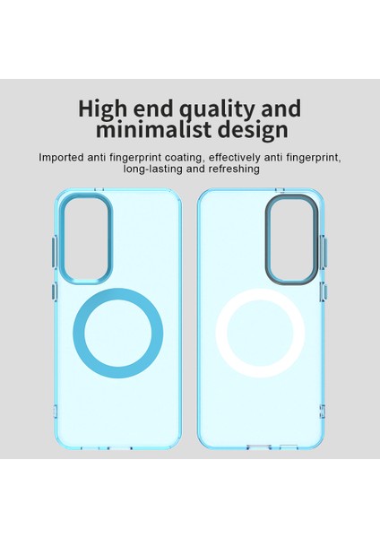 Samsung Galaxy S25 Fe,için Eabhulie Kılıf, Manyetik Yarı Saydam Mat Arka Kapak, Darbeye Dayanıklı Kılıf (Yurt Dışından) indirimleri