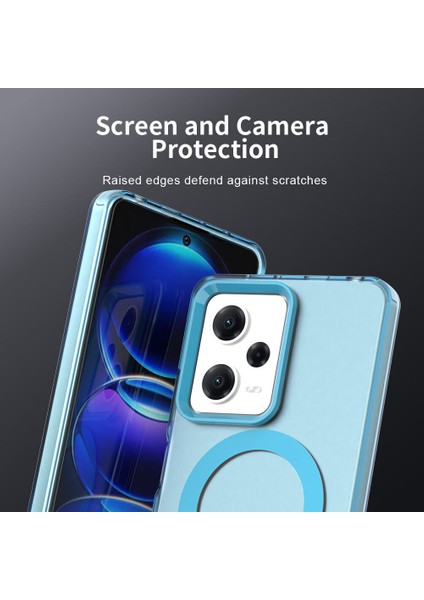 Xiaomi Redmi Note 12 5g,için Eabhulie Kılıf, Manyetik Yarı Saydam Mat Arka Kapak, Darbeye Dayanıklı Kılıf (Yurt Dışından) fiyatları