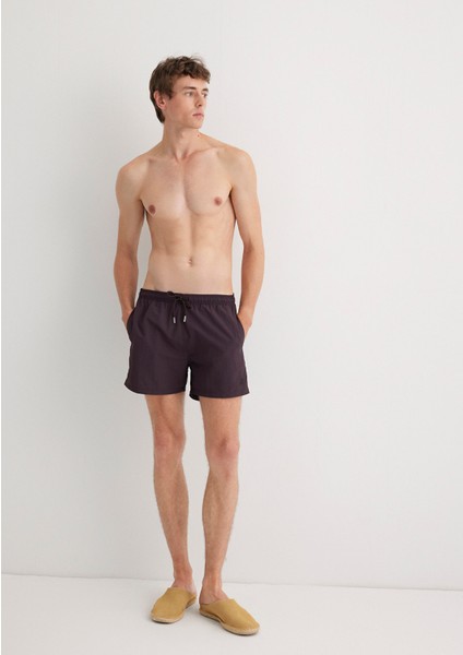 Mavi Pro Mor Kısa Deniz Şortu 0911510-70422