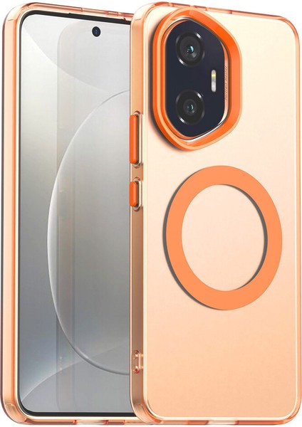 Honor 300,IÇIN Eabhulie Kılıf, Manyetik Yarı Saydam Mat Arka Kapak, Darbeye Dayanıklı Kılıf (Yurt Dışından)