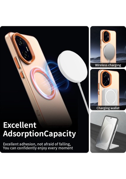 Honor 300,IÇIN Eabhulie Kılıf, Manyetik Yarı Saydam Mat Arka Kapak, Darbeye Dayanıklı Kılıf (Yurt Dışından) modelleri