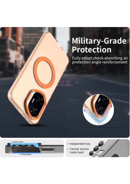 Honor 300,IÇIN Eabhulie Kılıf, Manyetik Yarı Saydam Mat Arka Kapak, Darbeye Dayanıklı Kılıf (Yurt Dışından) fırsatları