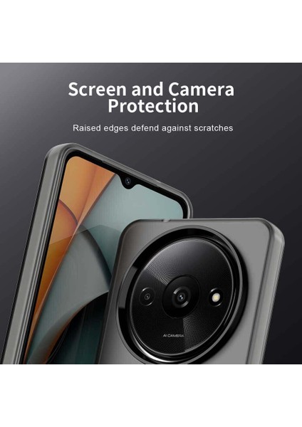 Xiaomi Redmi A3,için Eabhulie Kılıf, Manyetik Yarı Saydam Mat Arka Kapak, Darbeye Dayanıklı Kılıf (Yurt Dışından) fiyatları