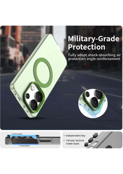 Xiaomi Redmi Note 13 4g,için Eabhulie Kılıf, Manyetik Yarı Saydam Mat Arka Kapak, Darbeye Dayanıklı Kılıf (Yurt Dışından) fırsatları