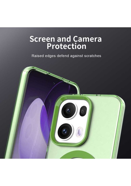Oppo RENO13 Pro,için Eabhulie Kılıf, Manyetik Yarı Saydam Mat Arka Kapak, Darbeye Dayanıklı Kılıf (Yurt Dışından) fiyatları