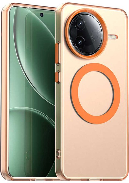 Xiaomi Redmi K80,IÇIN Eabhulie Kılıf, Manyetik Yarı Saydam Mat Arka Kapak, Darbeye Dayanıklı Kılıf (Yurt Dışından)