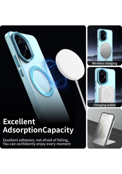 Honor 300,IÇIN Eabhulie Kılıf, Manyetik Yarı Saydam Mat Arka Kapak, Darbeye Dayanıklı Kılıf (Yurt Dışından) modelleri