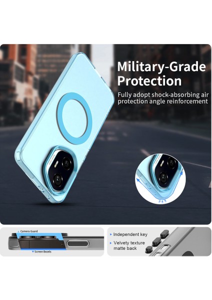 Honor 300,IÇIN Eabhulie Kılıf, Manyetik Yarı Saydam Mat Arka Kapak, Darbeye Dayanıklı Kılıf (Yurt Dışından) fırsatları