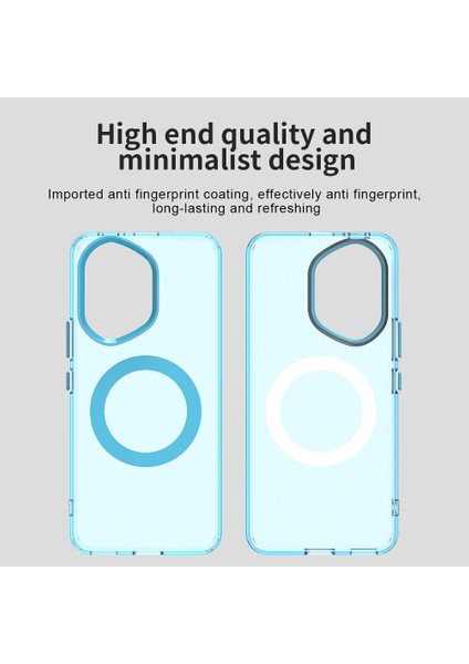 Honor 300,IÇIN Eabhulie Kılıf, Manyetik Yarı Saydam Mat Arka Kapak, Darbeye Dayanıklı Kılıf (Yurt Dışından) indirimleri