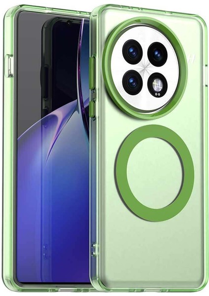 Oneplus 13,için Eabhulie Kılıf, Manyetik Yarı Saydam Mat Arka Kapak, Darbeye Dayanıklı Kılıf (Yurt Dışından)