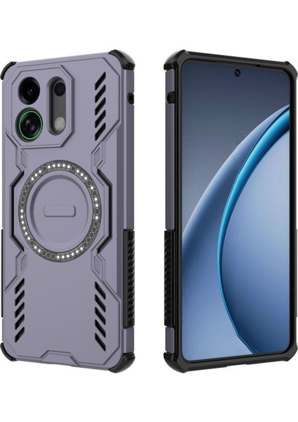 Oppo K13 TURBO/K13 Turbo Pro Magsafe Kılıf, Manyetik Düşmeye Dayanıklı Telefon Kılıfı Kapağı Oppo K13 TURBO/K13 Turbo Pro (Yurt Dışından)