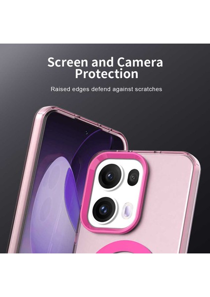 Oppo RENO13 Pro,için Eabhulie Kılıf, Manyetik Yarı Saydam Mat Arka Kapak, Darbeye Dayanıklı Kılıf (Yurt Dışından) fiyatları