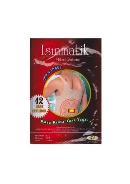 12 Saat Etkili Isınmatik Cep Sobası modelleri