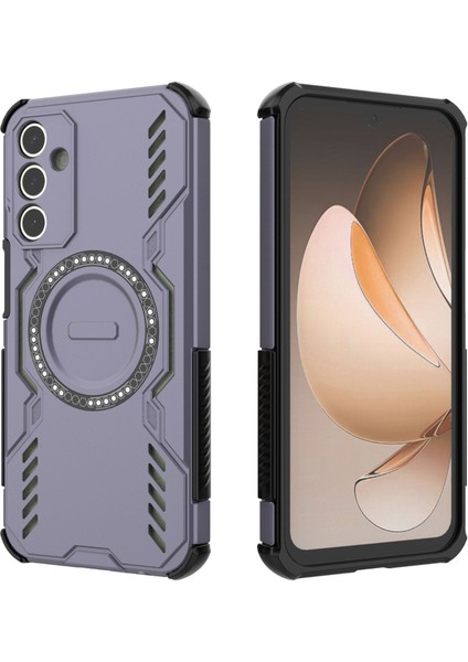 Samsung Galaxy A15 Magsafe Kılıf, Manyetik Düşmeye Dayanıklı Telefon Kılıfı Kapağı Samsung Galaxy A15 (Yurt Dışından) modelleri